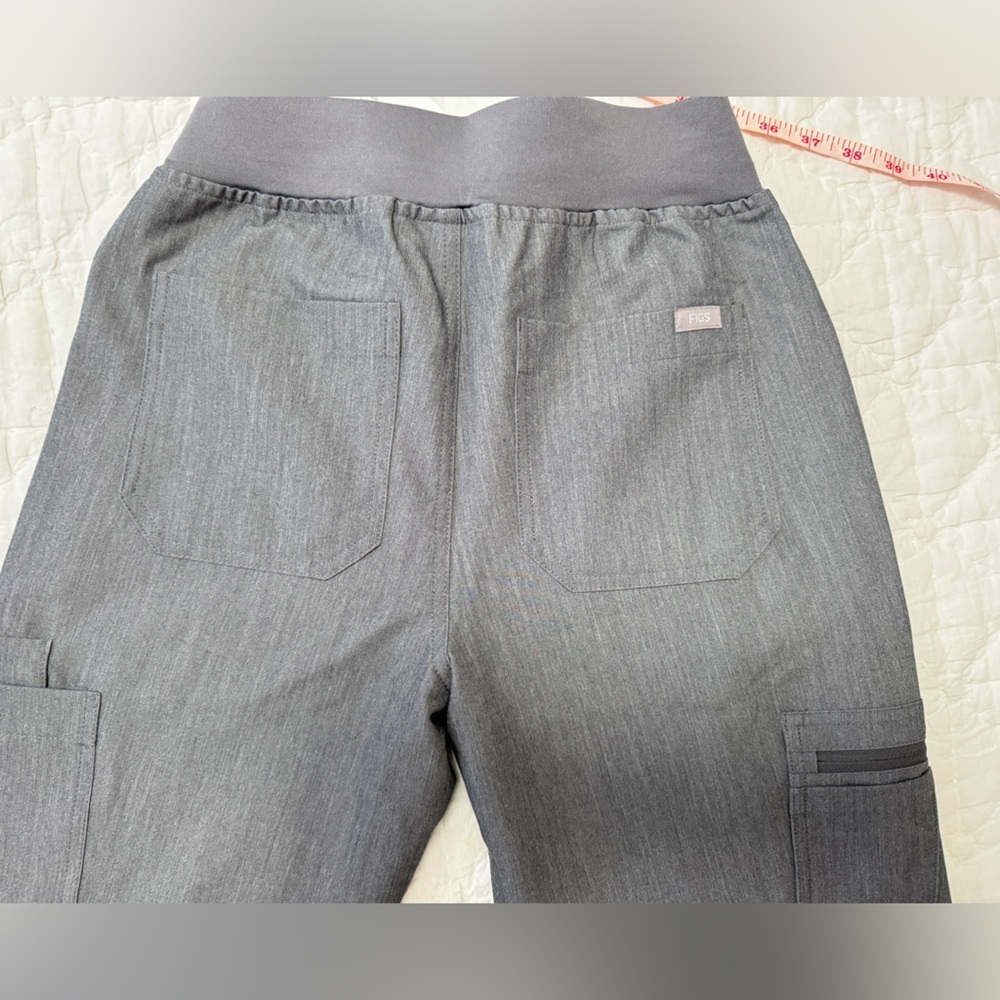 NWT High Waites Yola Scrub Pants In Graphite - Picture 6 of 6